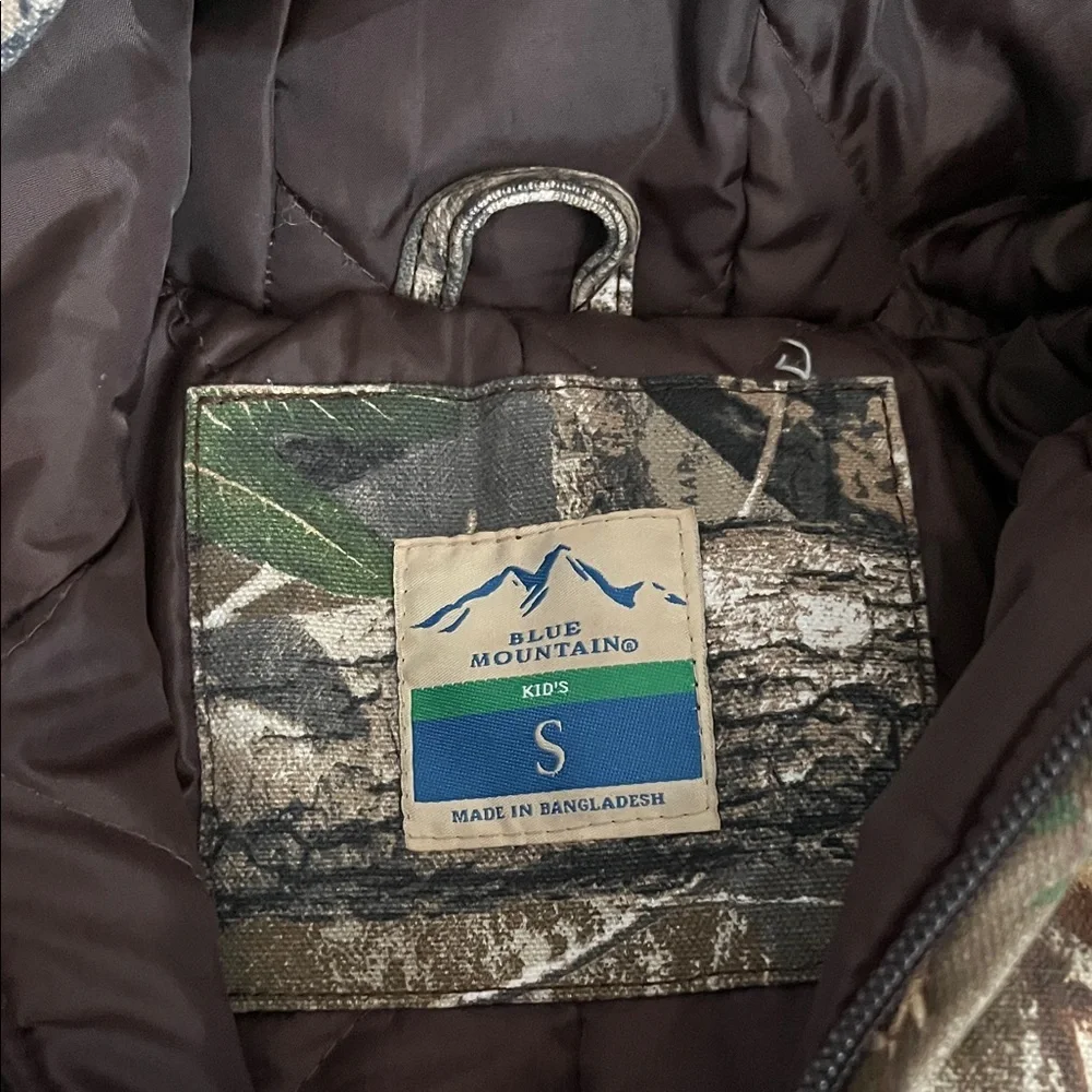 Kids Outdoor Camouflage RealTree Heavy Jacket